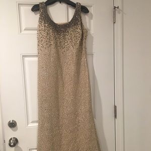Mother of the bride’s evening gown